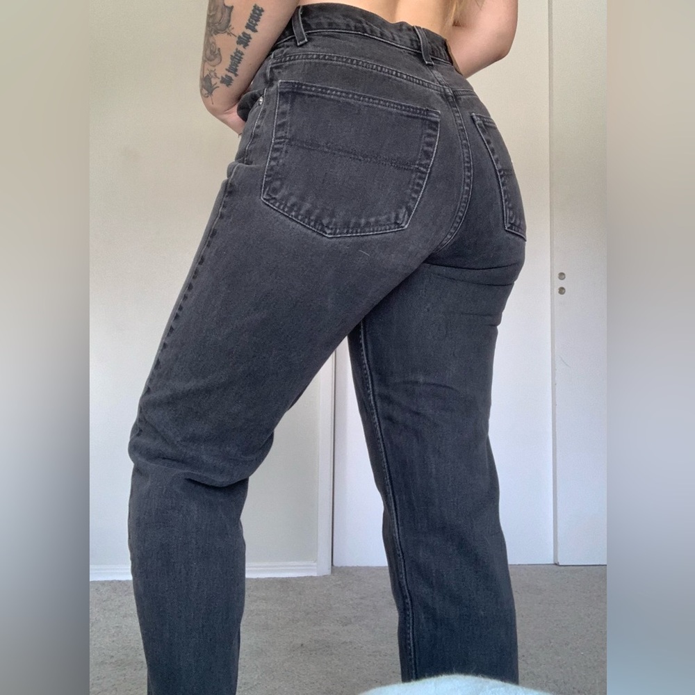 Black vintage Tommy Jeans waist size 30